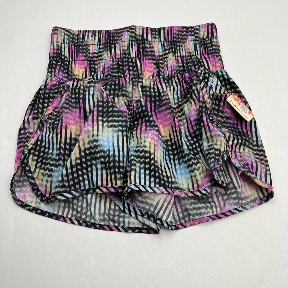 FREE PEOPLE FP Movement The Way Home Short Euphoria Print Womens Size Small NEW